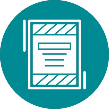 vektör belgesi web simgesi