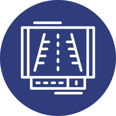 Modern b 'nin vektör illüstrasyonu bilgisayarın simgesinden yoksun