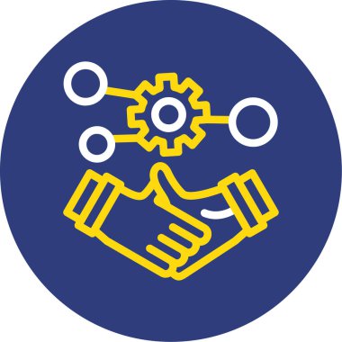 Bir grup insan simgesinin vektör çizimi