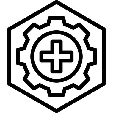 seo modern simgesinin vektör illüstrasyonu