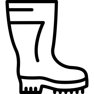 Çizme ikonu vektör illüstrasyonu