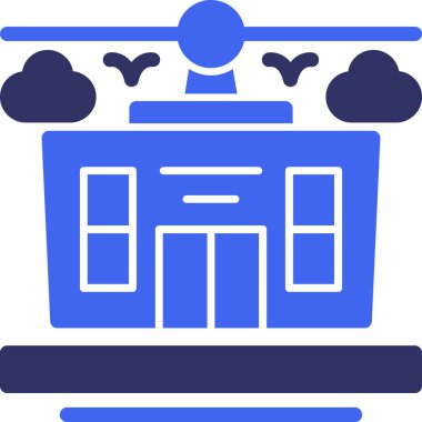 iş simgesi vektör illüstrasyonu