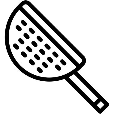 Mutfak aletleri. Ağ simgesi. vektör