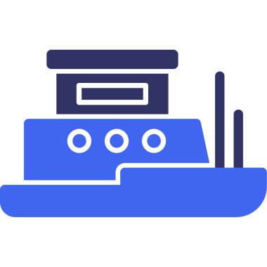 Sunucu. Web simgesi basit illüstrasyon