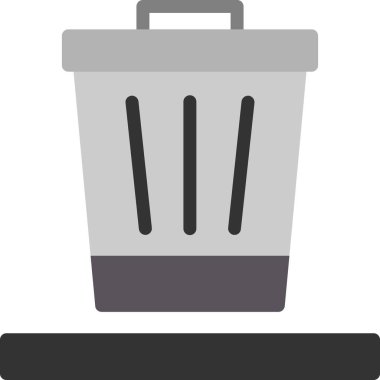 Çöp tenekesi. Basit tasarım