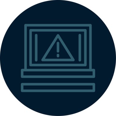 dizüstü bilgisayar simgesi. vektör illüstrasyonu