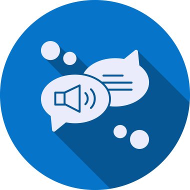 Hoparlör simgesinin vektör illüstrasyonu