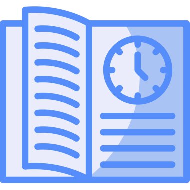 Kitap eğitimi okulu simgesi - özet biçimi