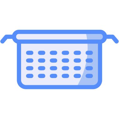 takvim simgesini, basit vektör çizim