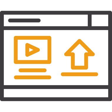 çevrimiçi web renk vektörü simgesi