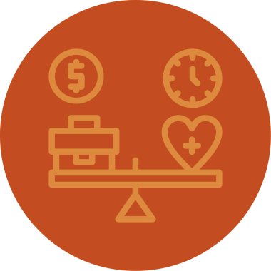 ticari finans vektör simgesi modern illüstrasyon