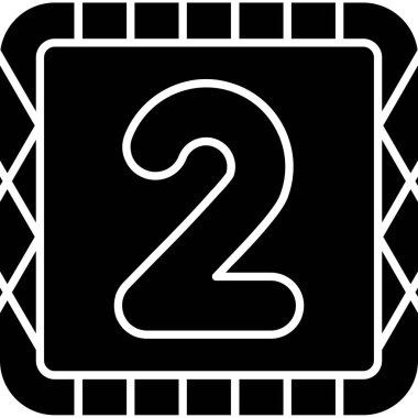 2 numaralı işaret simgesi