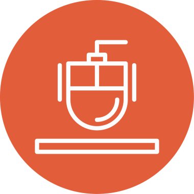 Benzin istasyonu simgesinin vektör illüstrasyonu