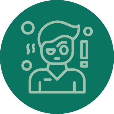 avatar simgesi vektör illüstrasyonu