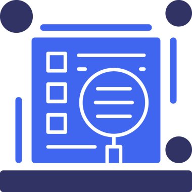 seo modern simgesinin vektör illüstrasyonu