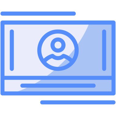 İnternet simgesi modern vektör illüstrasyonu