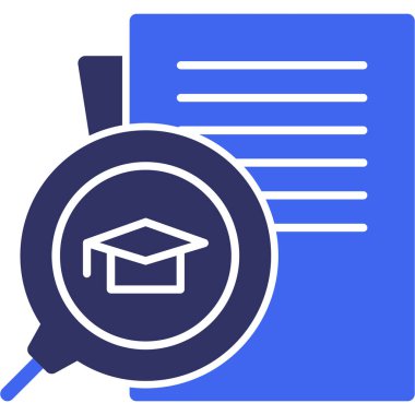 Eğitim. Web simgesi basit illüstrasyon