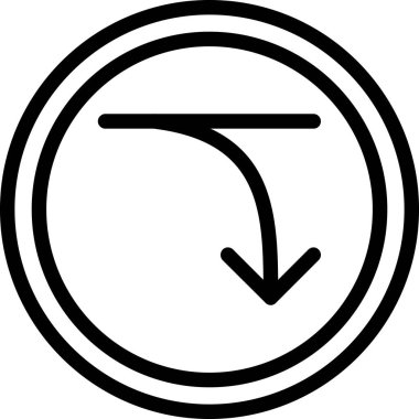 ok simgesi, vektör illüstrasyonu