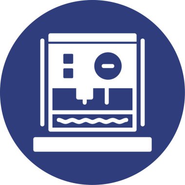 Modern b 'nin vektör illüstrasyonu eksik simgesi