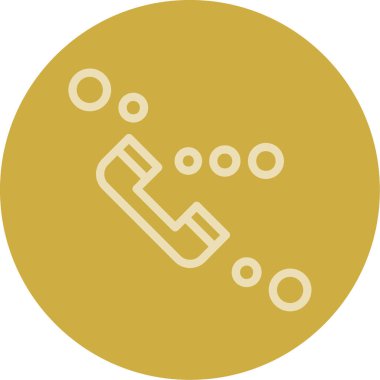 Bir telefonun vektör illüstrasyonu