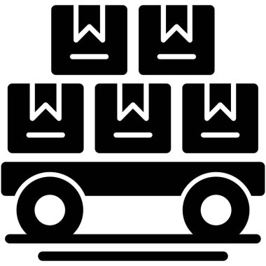 otomobil yıkama servisi simgesi ana hat biçiminde