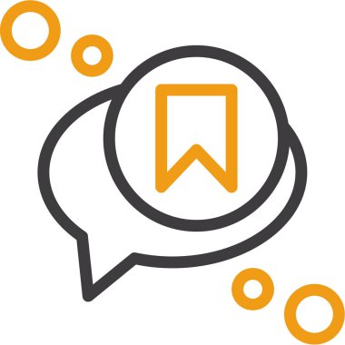 İletişim simgesi ile konuşma balonu