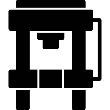 Kamera simgesi, vektör illüstrasyonu beyaz arkaplanda izole edildi