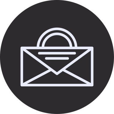 e- posta simgesi vektör illüstrasyonu