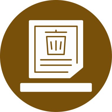 Sepet simgesi olan dizüstü bilgisayar, vektör illüstrasyonu