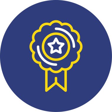 ödül simgesi, vektör illüstrasyonu