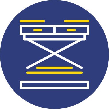 Yol işaretinin vektör illüstrasyonu