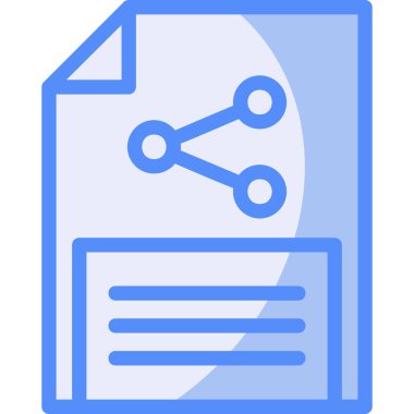 ağ paylaşım simgesi çizimi