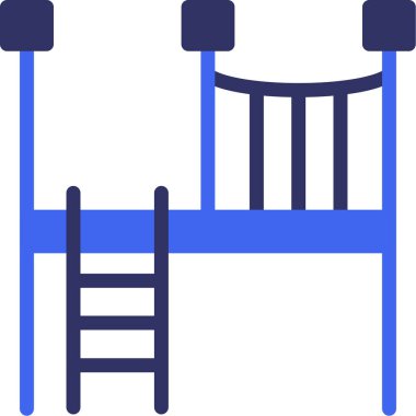 bank ikonu vektör illüstrasyonu