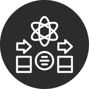 Seo simgesinin vektör çizimi modern ve güzel