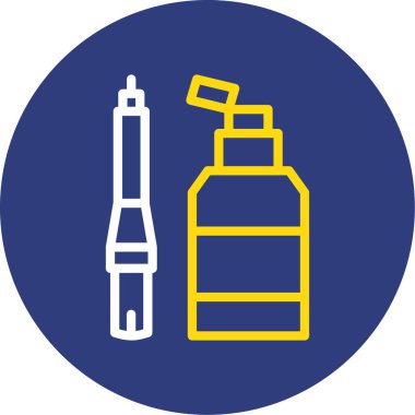 Modern simgenin vektör illüstrasyonu