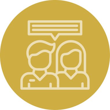 İnsan simgesinin vektör illüstrasyonu