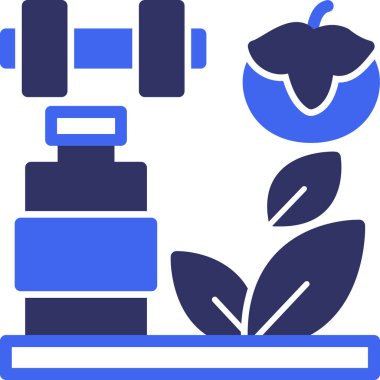 Gıdanın vektör illüstrasyon simgesi