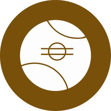 Modern b 'nin vektör illüstrasyonu simge parasından yoksun