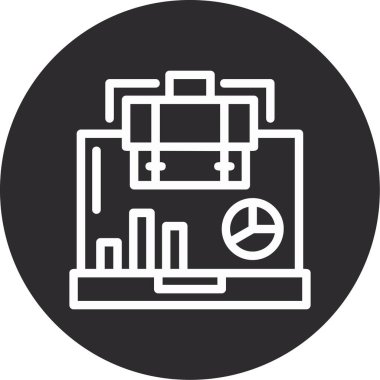 seo modern simgesinin vektör illüstrasyonu