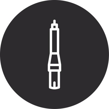 Modern simgenin vektör illüstrasyonu