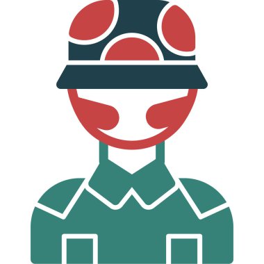 Avatar Adam vektör simgesi