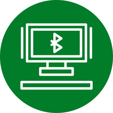 bilgisayar simgesi vektör illüstrasyonu