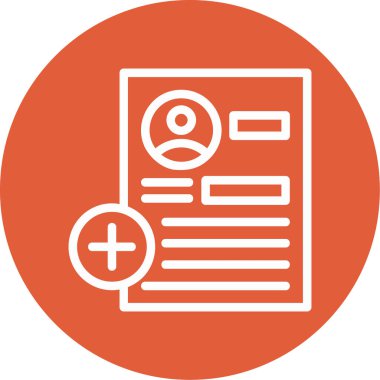 Kağıt ve belgeyle panonun vektör simgesi