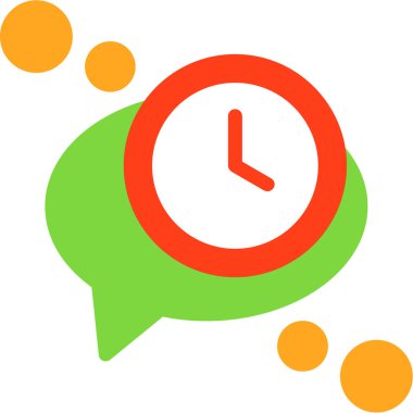 Alarm saat vektör simgesi