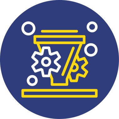 Modern simgenin vektör illüstrasyonu simge eksikliği