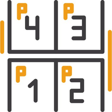 Modern b 'nin vektör illüstrasyonu eksik simgesi