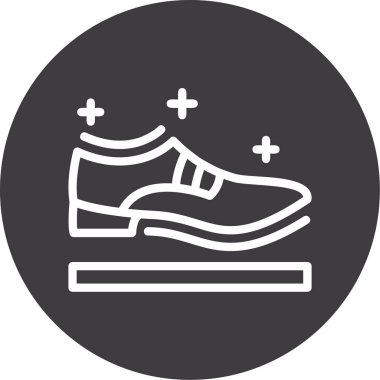 Bir çift ayakkabının vektör çizimi