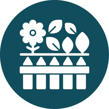 Bahçe Kabartma Çemberi, Vektör Resimleri