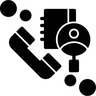 Teleskopun vektör illüstrasyon simgesi