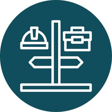 Modern yapı simgesinin vektör illüstrasyonu